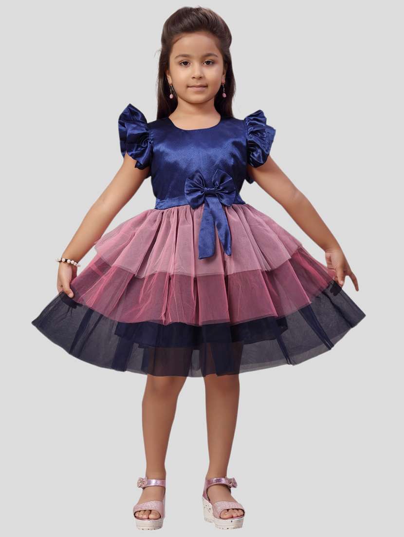girl sleeveless party wear frock
