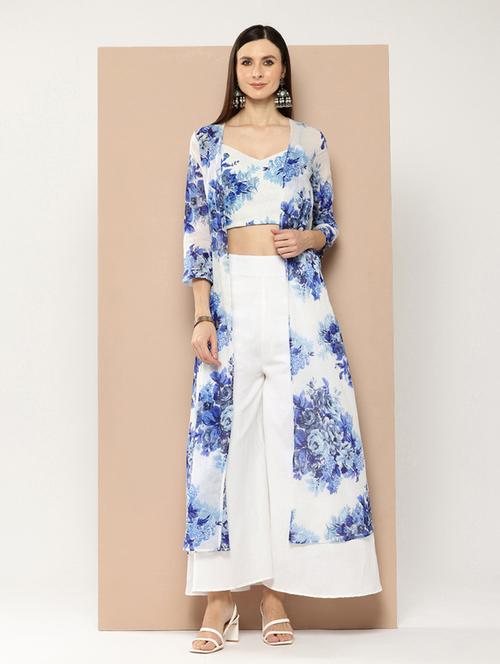 women white floral printed fusion set - 21463062 - Standard Image - 0