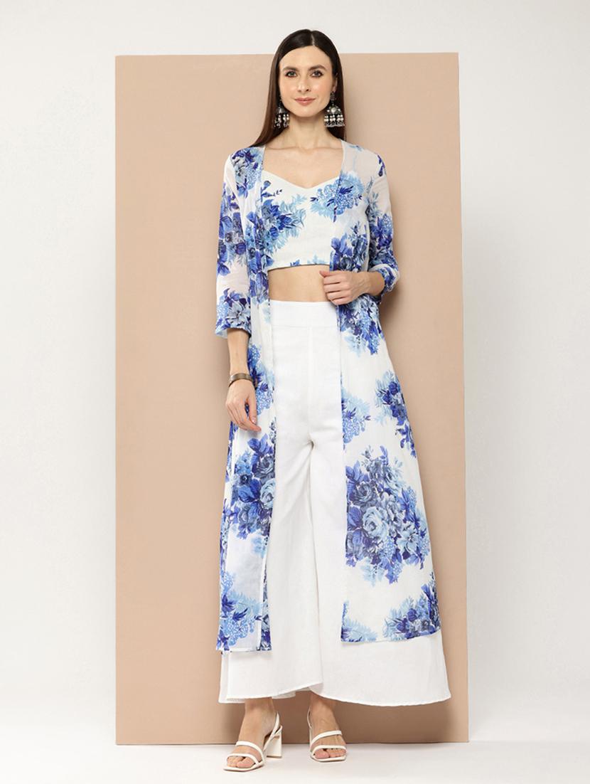 women white floral printed fusion set - 21463062 - Zoom Image - 0