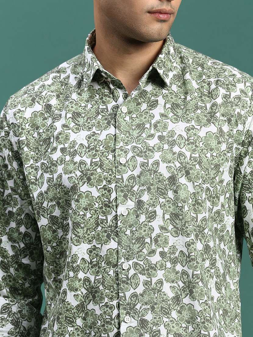 men printed casual shirt - 21463227 -  Standard Image - 5