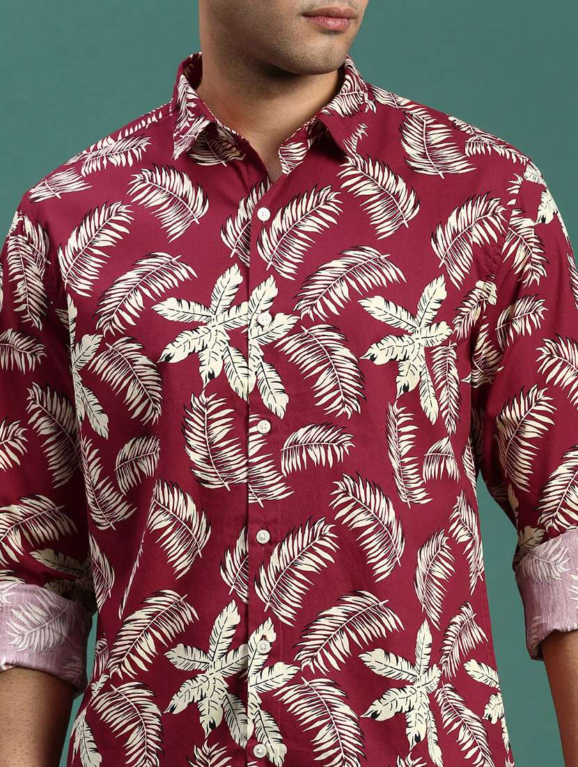 men printed casual shirt - 21463228 -  Standard Image - 5