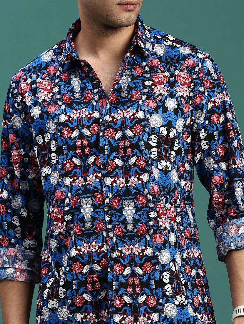 men printed cotton casual shirt - 21463241 -  Standard Image - 5