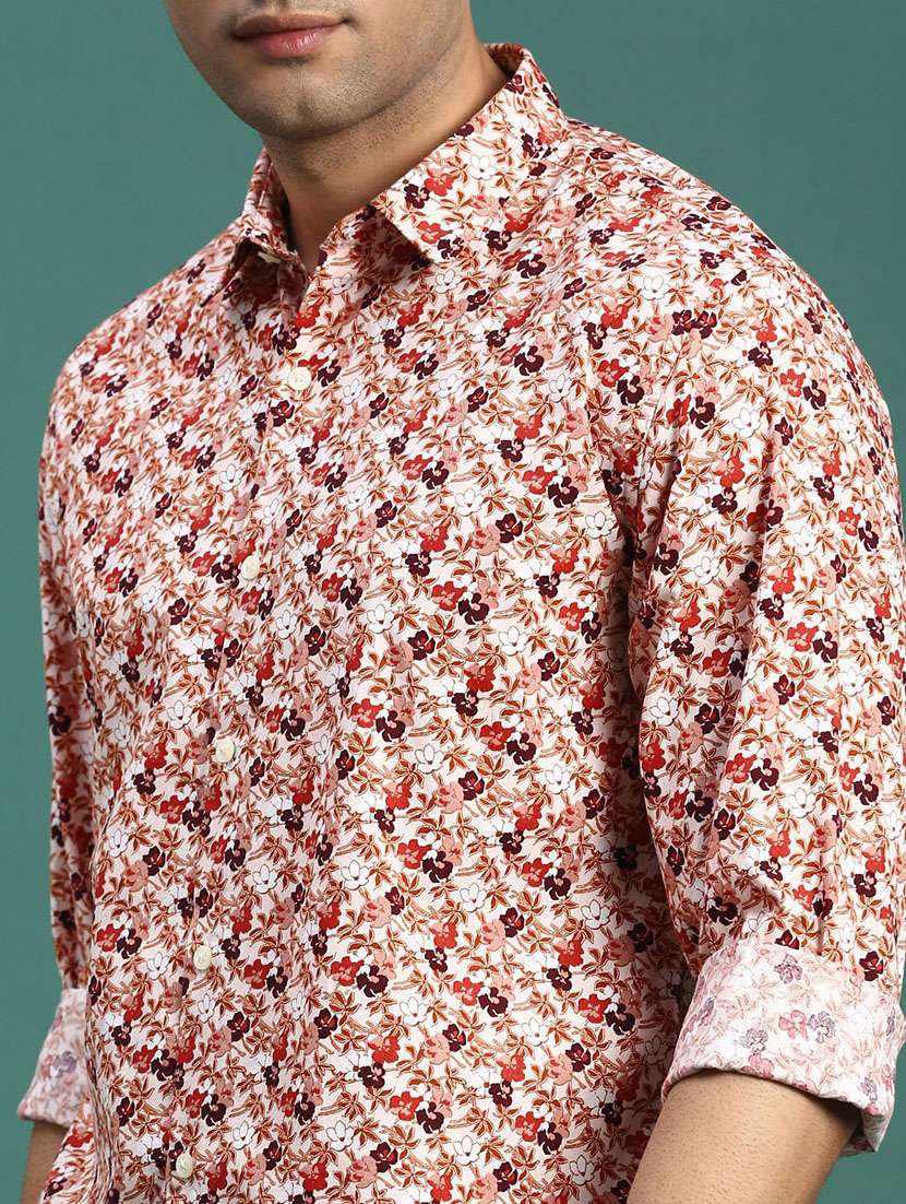men printed cotton casual shirt - 21463242 -  Standard Image - 5