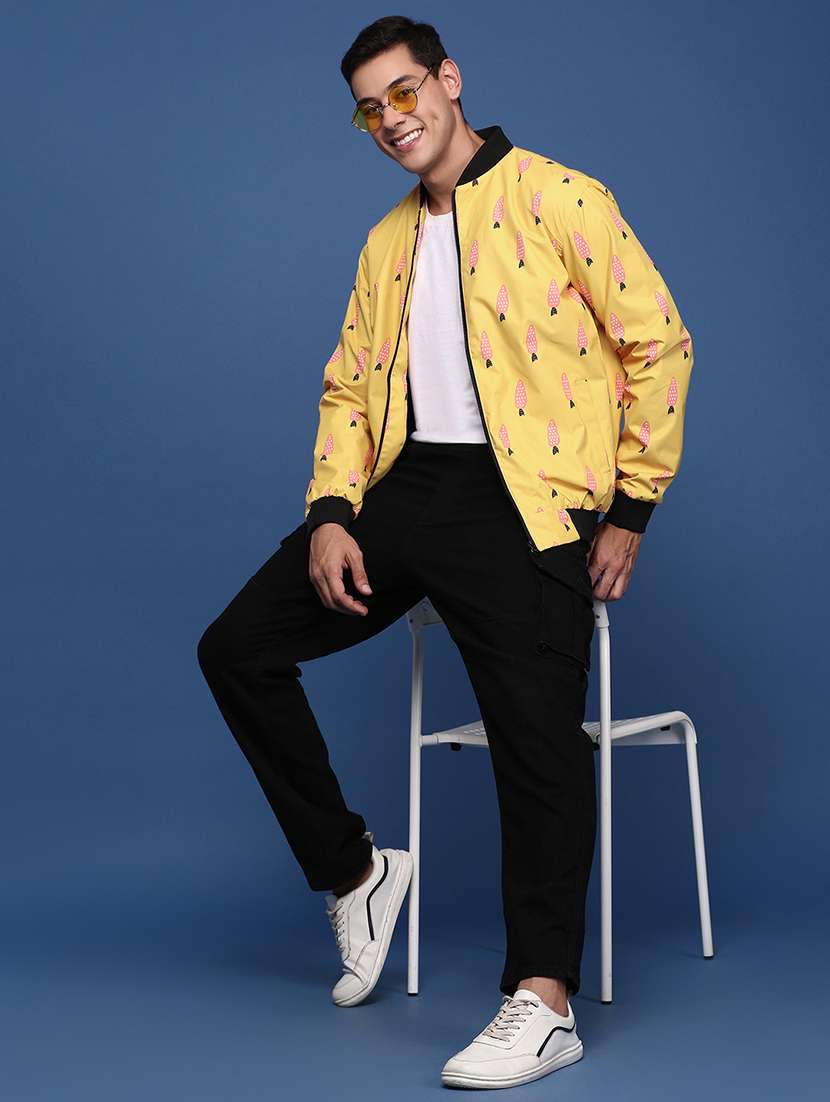 men printed bomber jacket - 21463263 -  Standard Image - 5