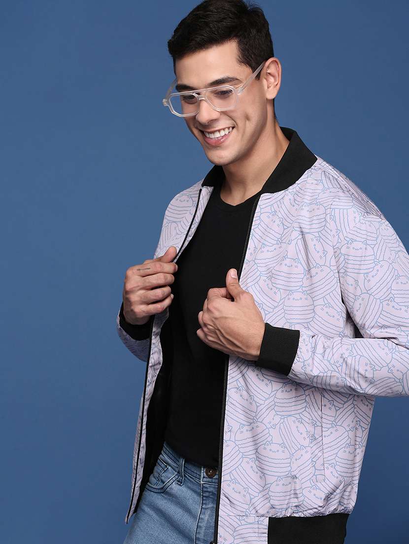 men printed bomber jacket - 21463269 -  Standard Image - 3