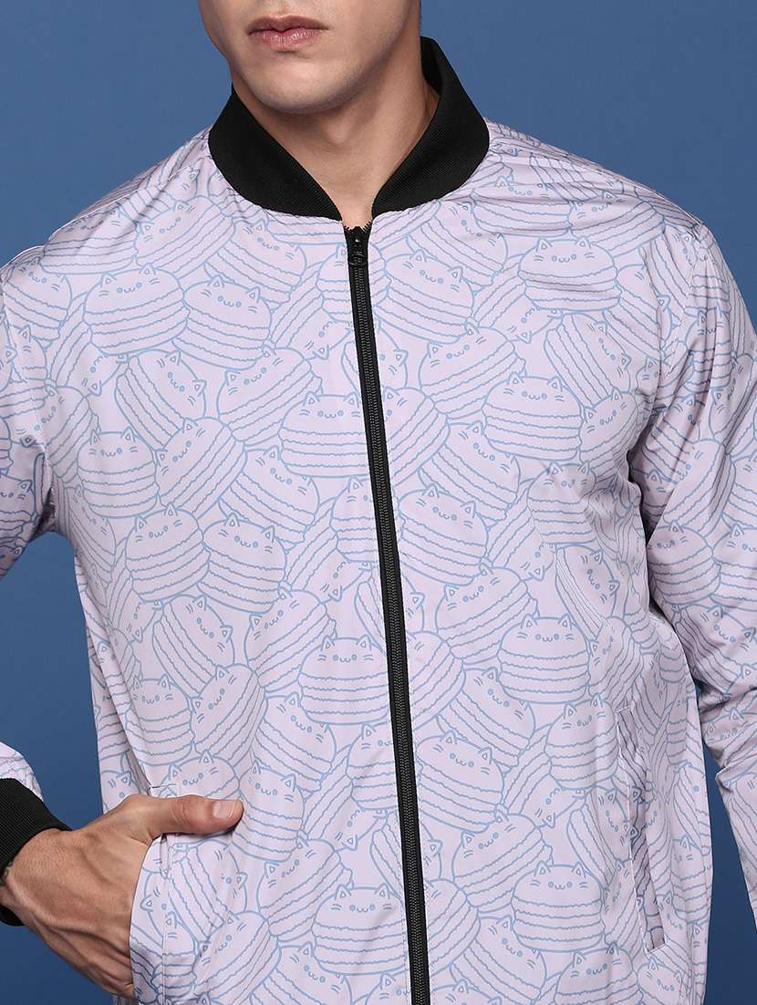 men printed bomber jacket - 21463269 -  Standard Image - 5