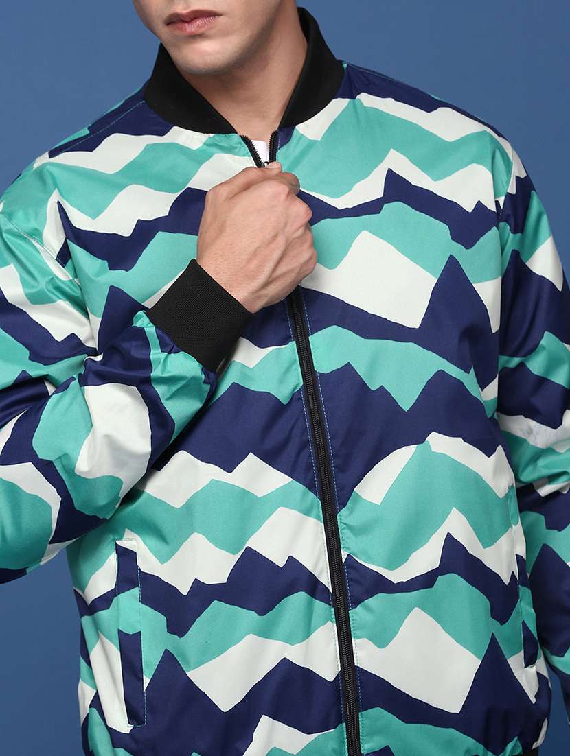 men printed bomber jacket - 21463270 -  Standard Image - 5