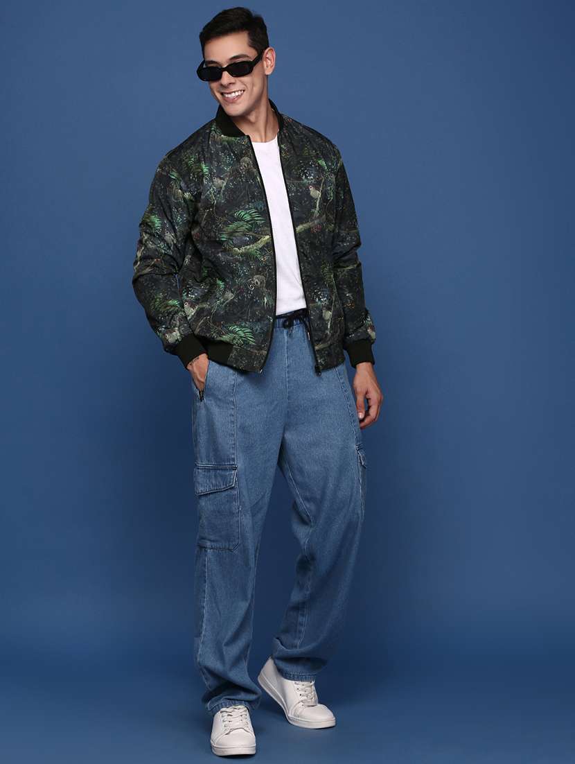 men printed bomber jacket - 21463279 -  Standard Image - 5