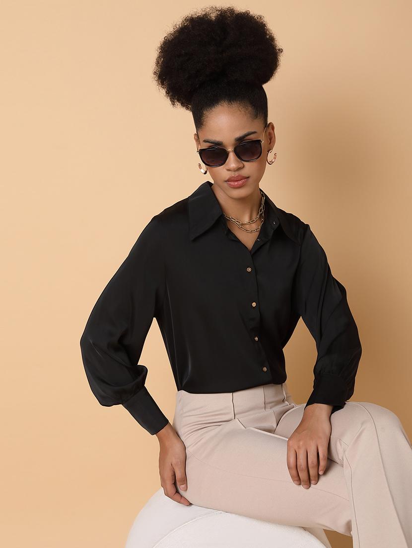 women printed long sleeves shirt - 21463506 - Standard Image - 3