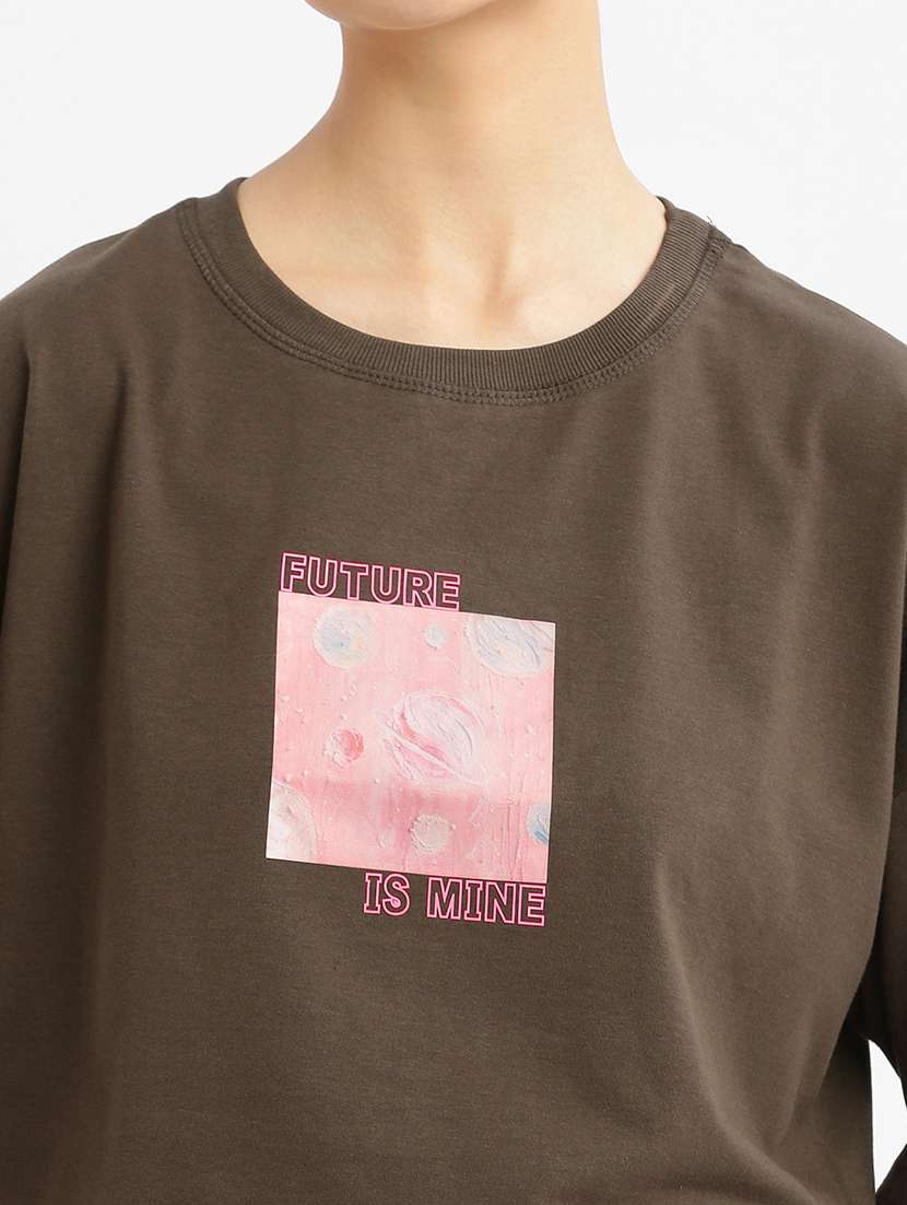 women printed boxy t-shirt - 21463545 -  Standard Image - 5