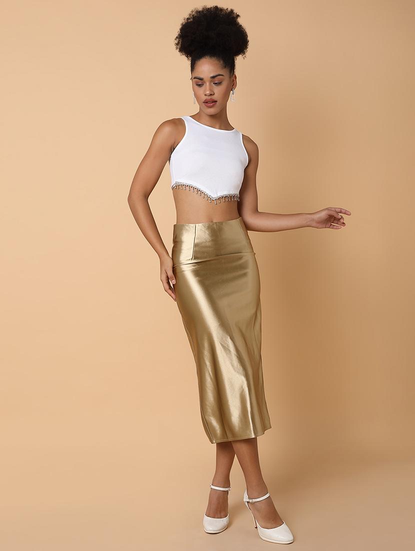 women solid sleeveless crop tank top - 21463717 - Standard Image - 5