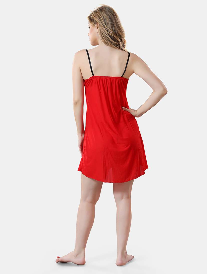 women lace detailed net babydoll - 21466212 -  Standard Image - 3