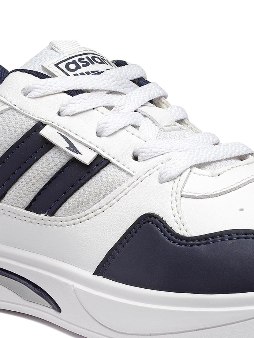 white lace up sneakers - 21466219 - Standard Image - 5