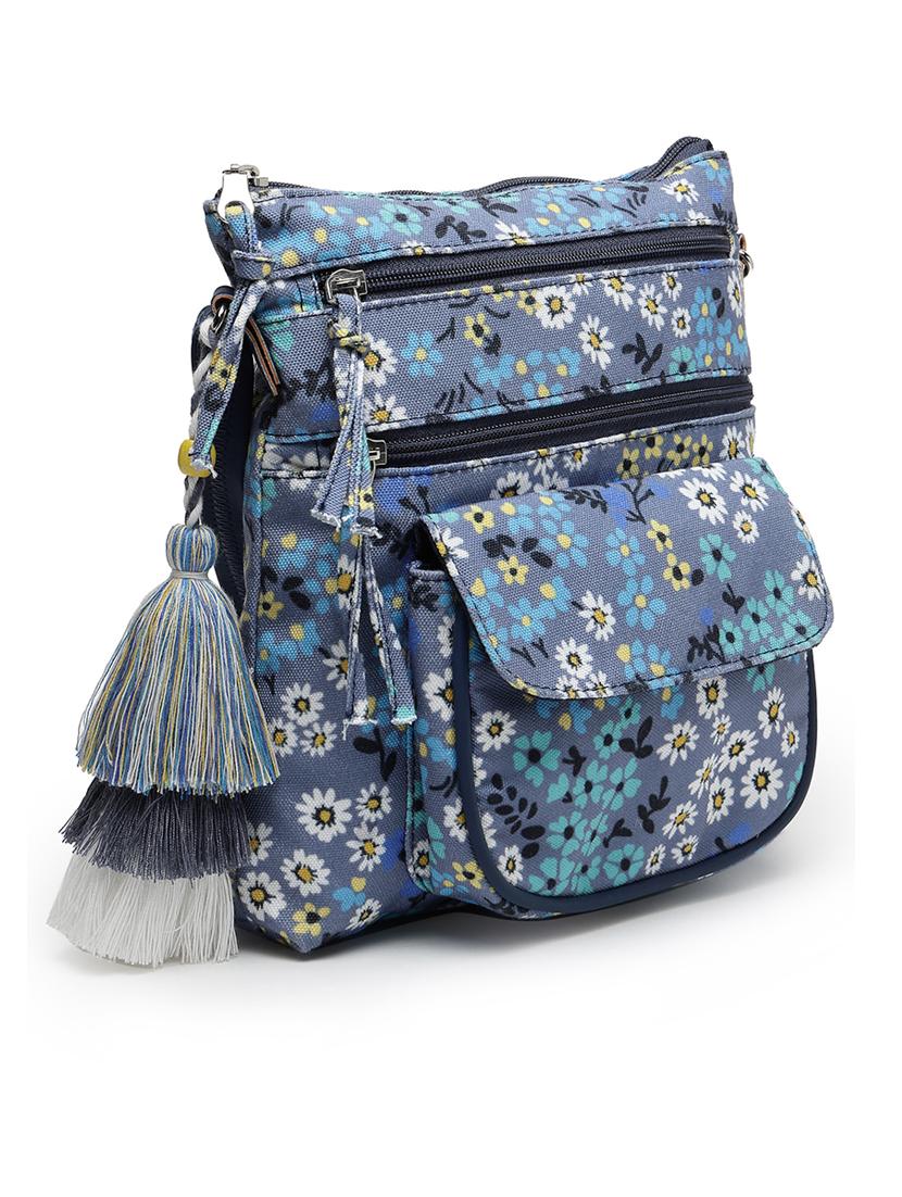 women cotton printed sling bag - 21466975 - Standard Image - 3