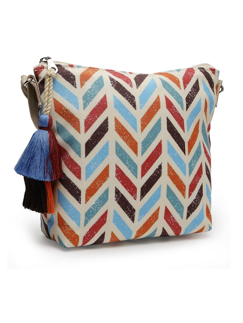 women pu printed sling bag - 21466976 - Standard Image - 3