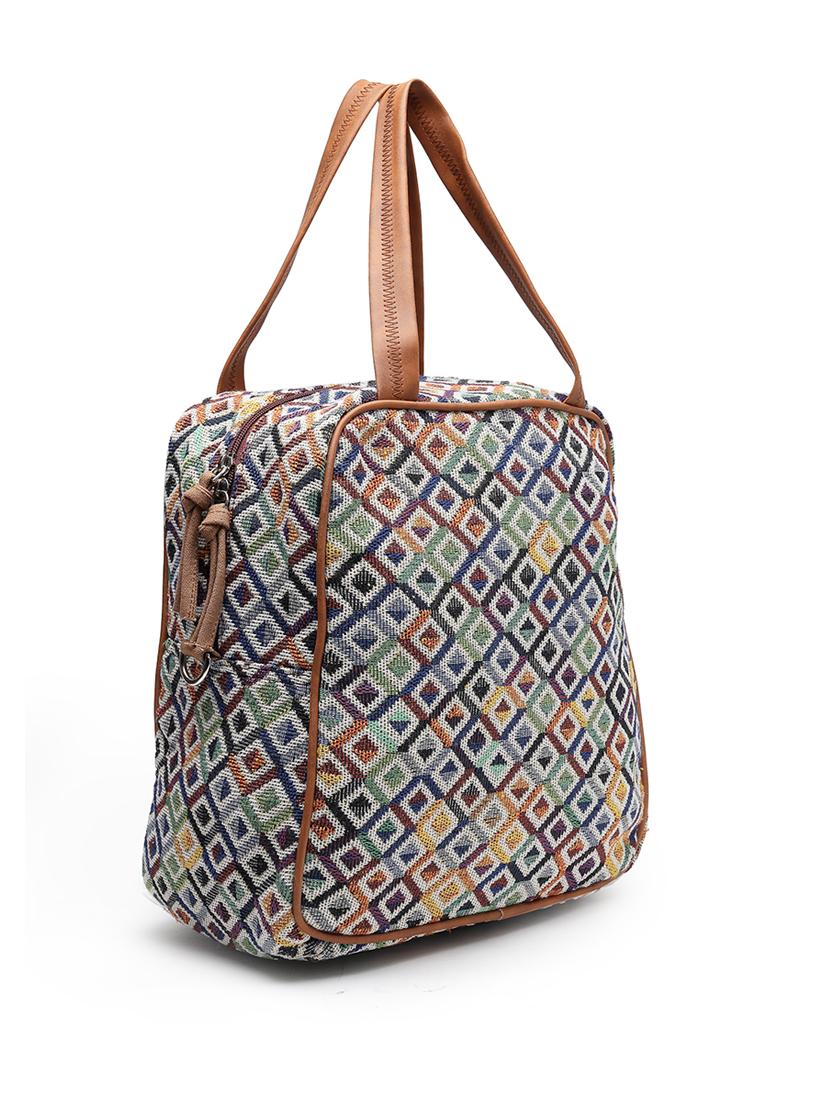 women cotton printed sling bag - 21466977 - Standard Image - 3