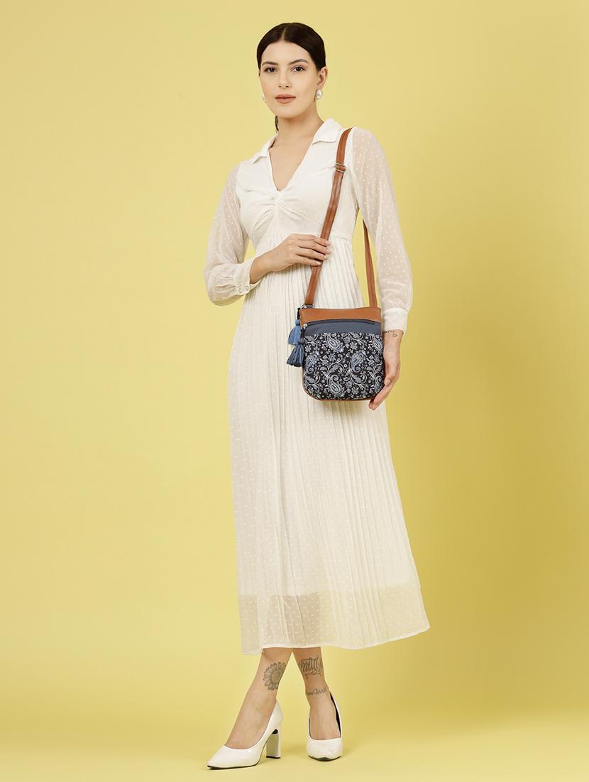 women pu printed sling bag - 21466978 - Standard Image - 5