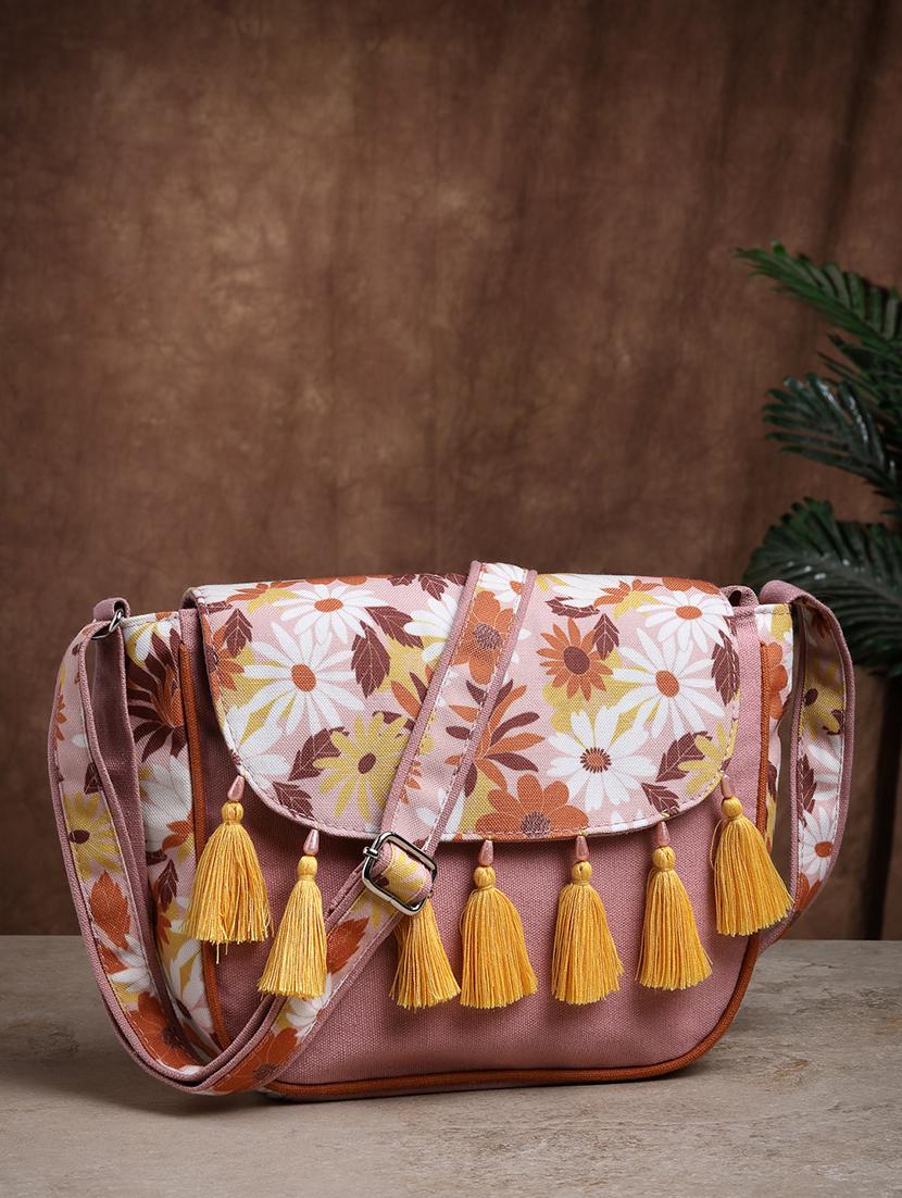 women cotton printed sling bag - 21466979 - Zoom Image - 0