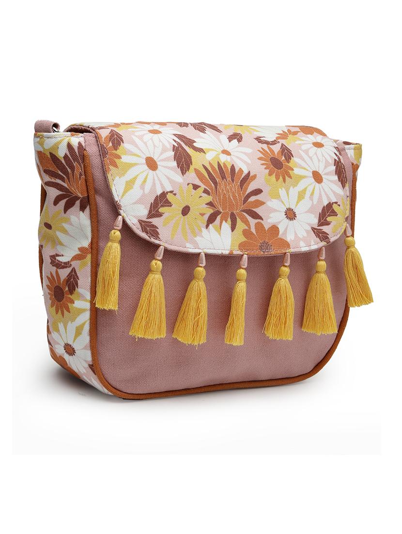 women cotton printed sling bag - 21466979 - Standard Image - 3