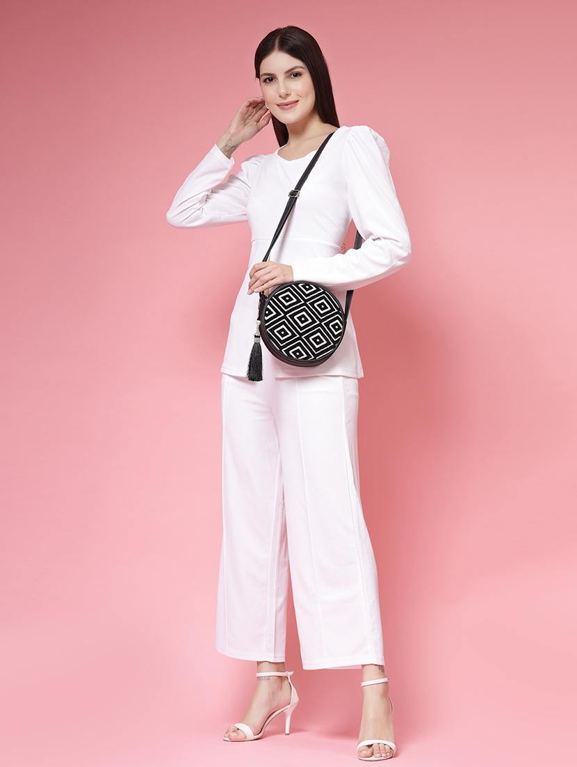 women cotton printed sling bag - 21466986 - Standard Image - 5