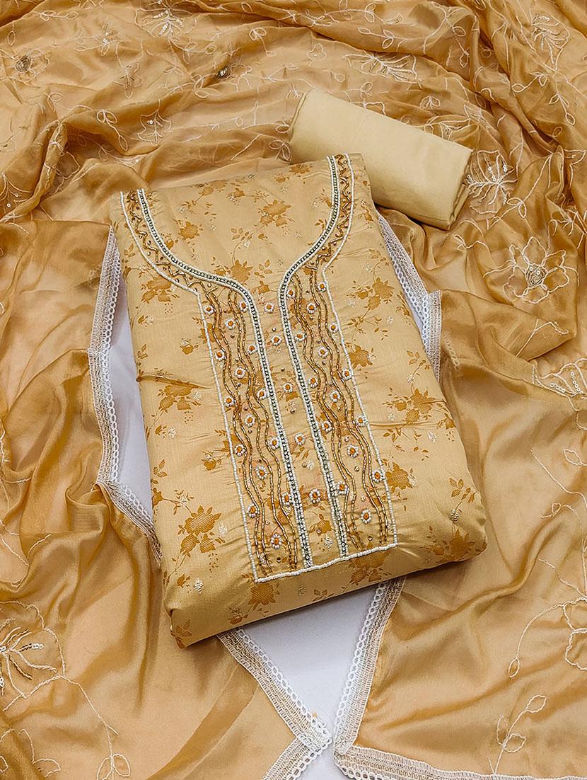 women embroidered unstitched suit set - 21467563 - Zoom Image - 0