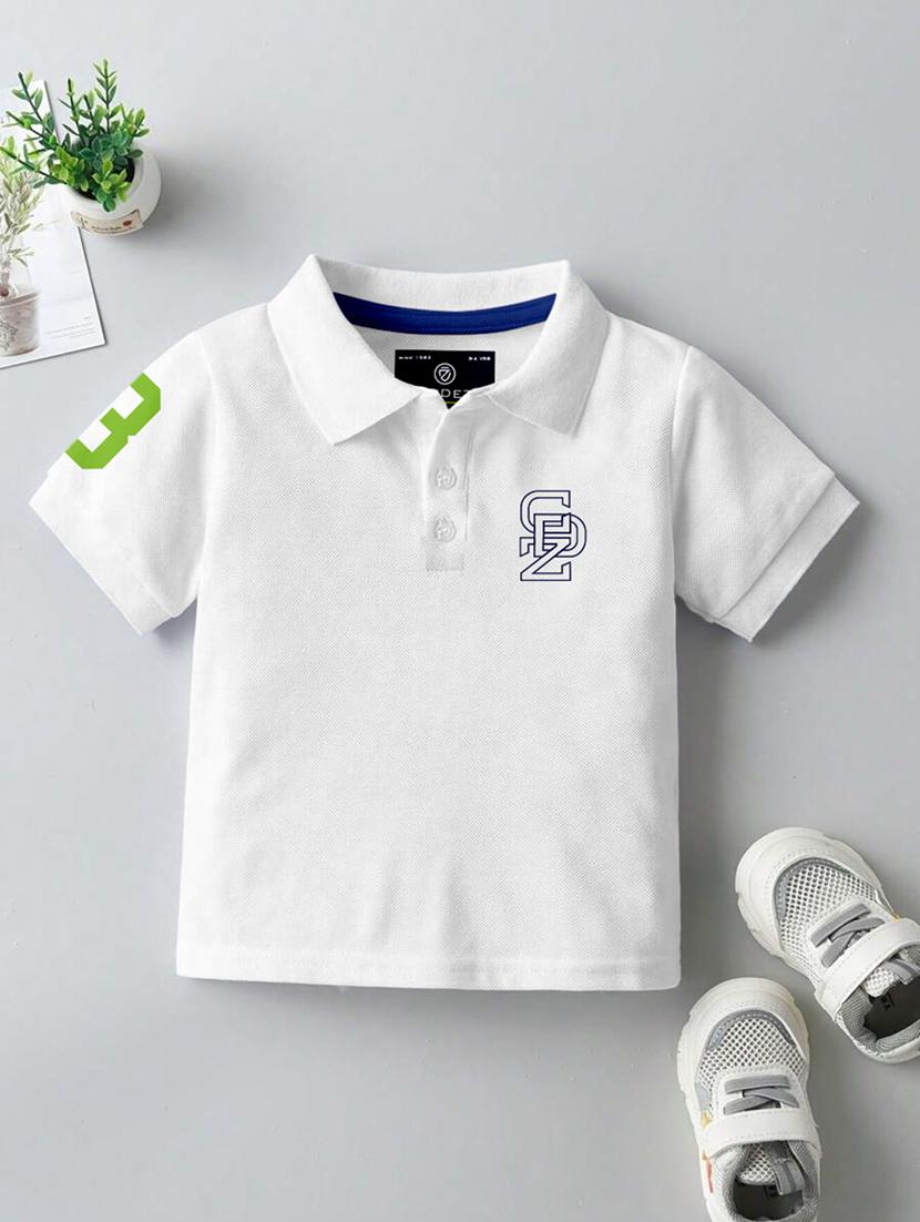 boys polo neck placement printed set of 2 casual t-shirt - 21467782 - Standard Image - 3