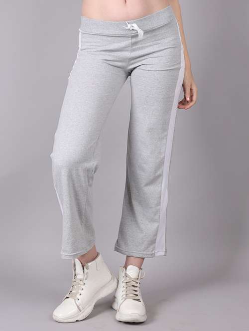 women tapered mid rise track pant - 21468203 -  Standard Image - 0