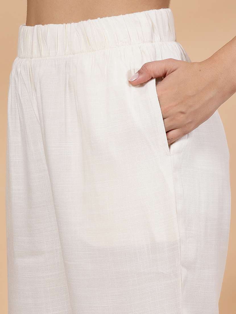 women pink printed kurta pant set - 21468585 -  Standard Image - 5