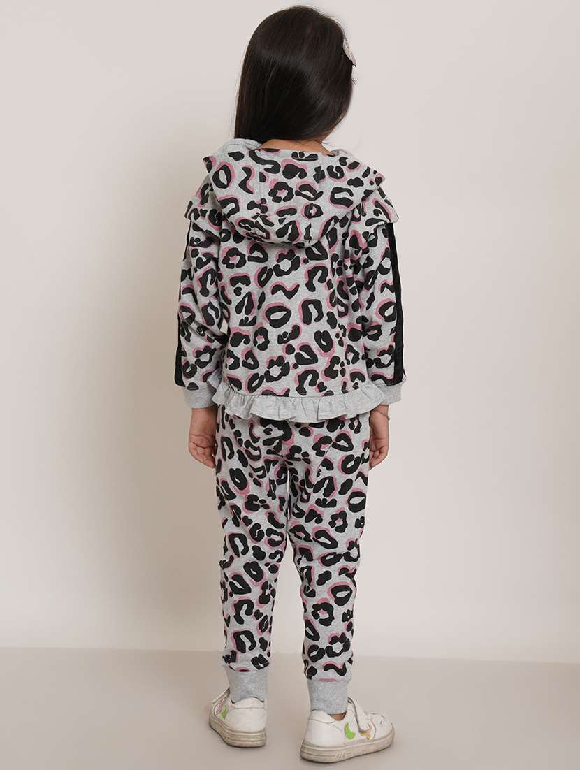 girls multicolored animal printed sweatshirt - 21469490 -  Standard Image - 3