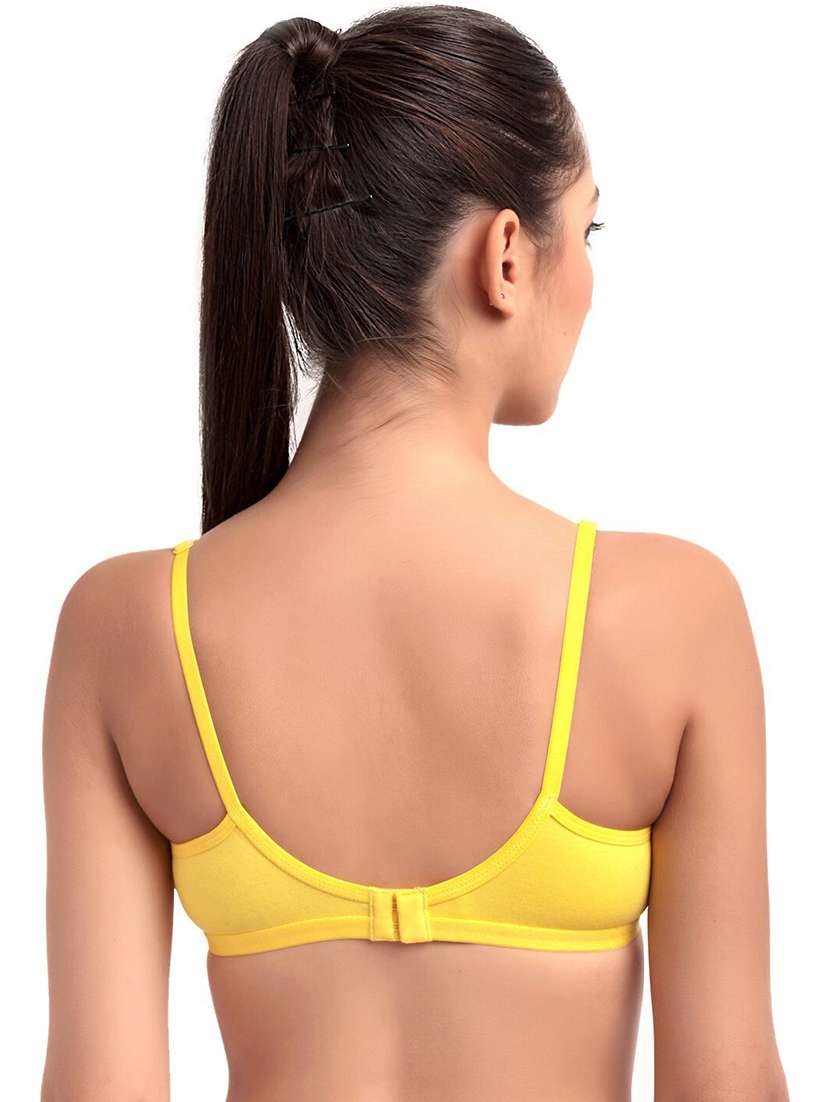 women pack of 2 solid t-shirt bra - 21470599 -  Standard Image - 3