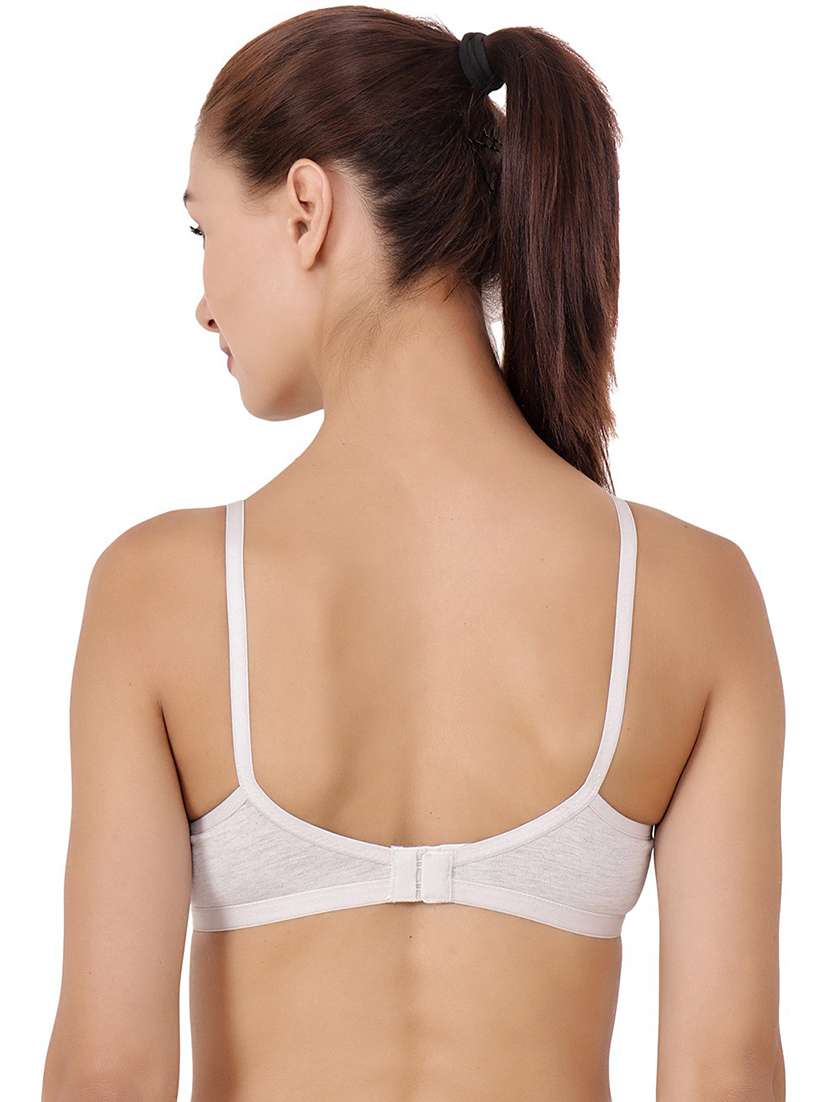 pack of 2 white solid bra - 21470620 -  Standard Image - 3