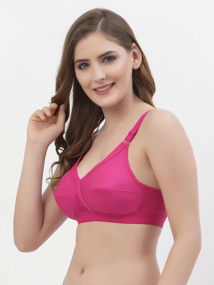 women pack of 2 cotton regular bra - 21470717 -  Standard Image - 3