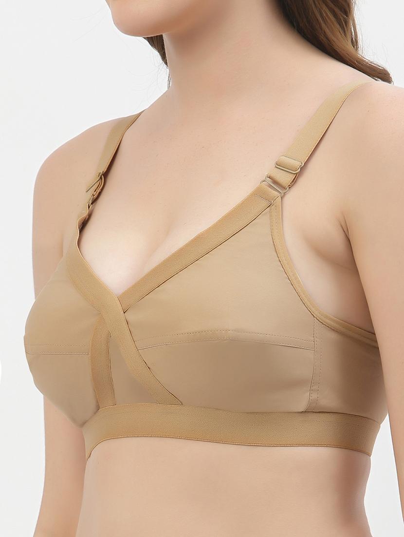 women pack of 2 solid regular bra - 21470719 - Standard Image - 5