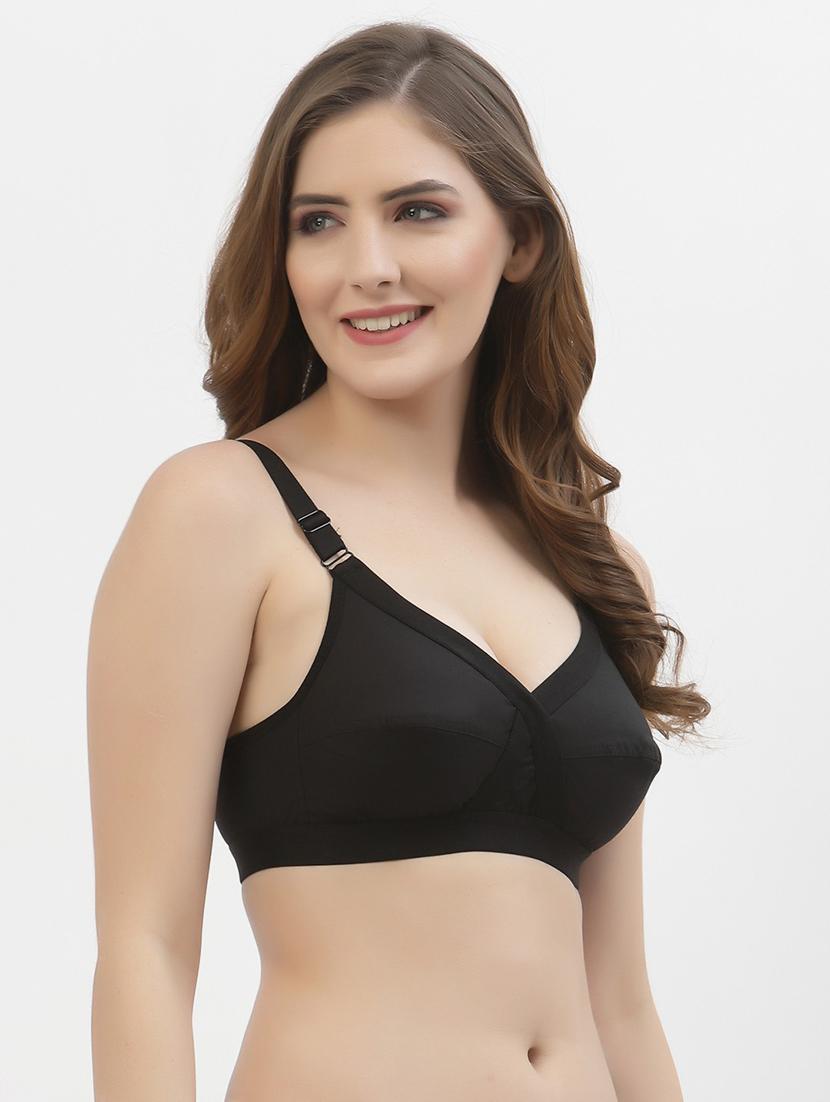 women pack of 2 cotton regular bra - 21470721 - Standard Image - 5