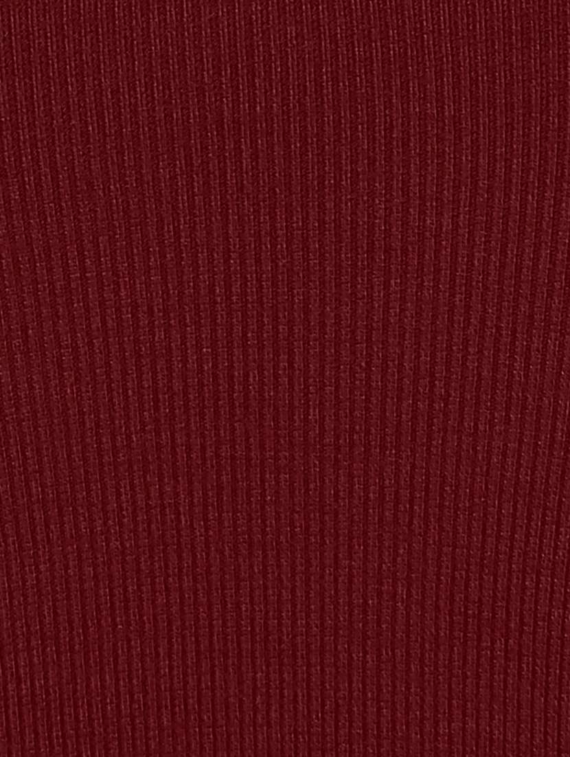 women solid short sleeve cotton top - 21472399 - Standard Image - 3