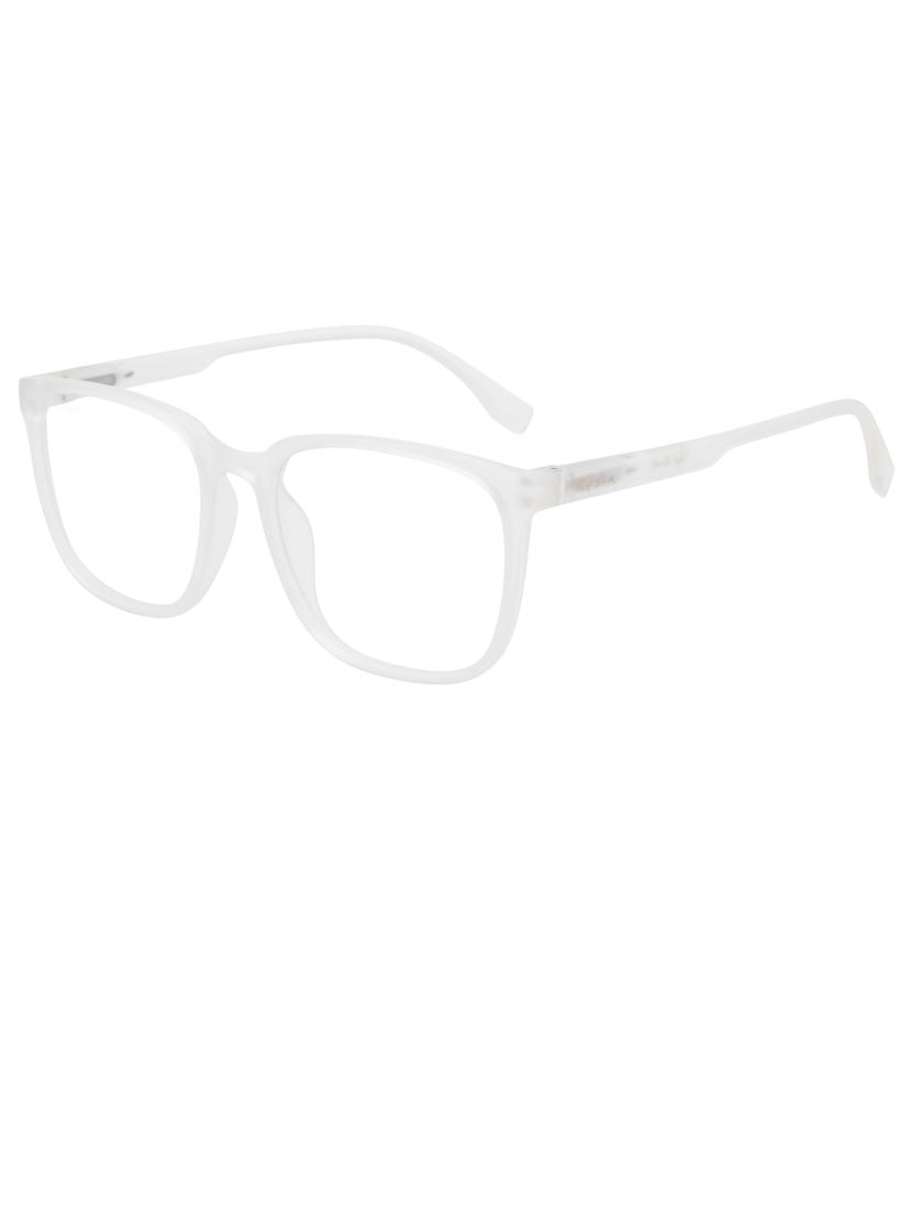ted smith hustle bluecut & antiglare computer eyeglasses| wayfarer|blue light blocking| white casual spectacles| 53-17-140 - 21473766 - Standard Image - 3