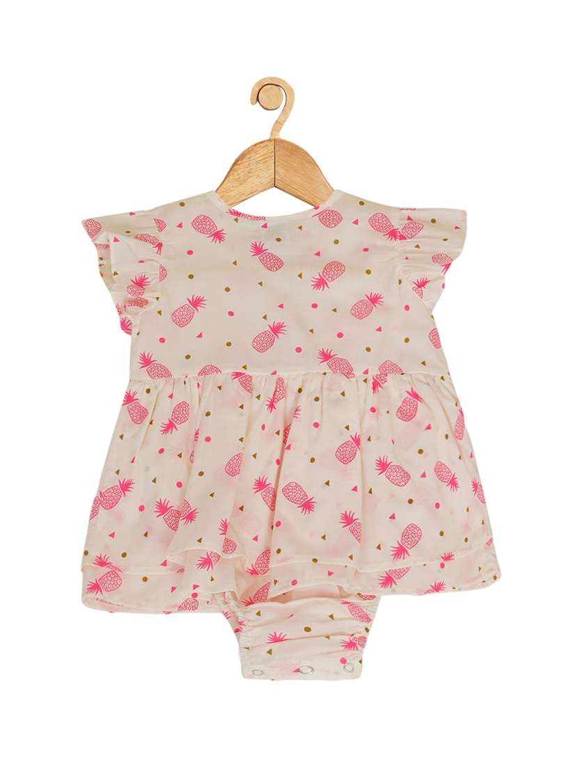 pack of 2 girl printed romper - 21481033 -  Standard Image - 3
