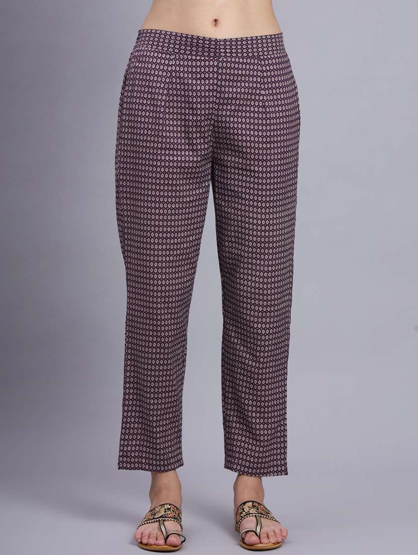 women floral three quarter sleeve kurta pant with dupatta set - 21481476 -  Standard Image - 5