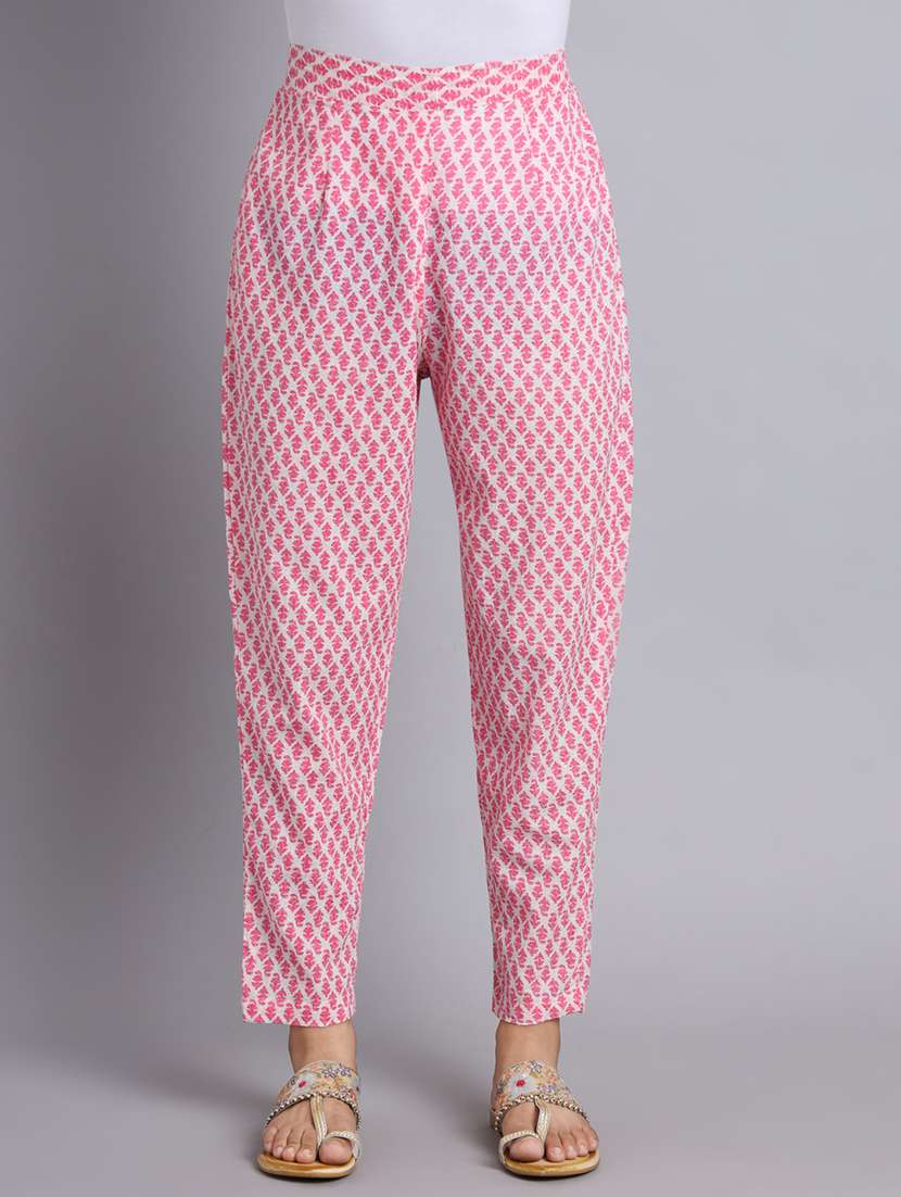 women pink kurta pant set - 21481518 - Standard Image - 3