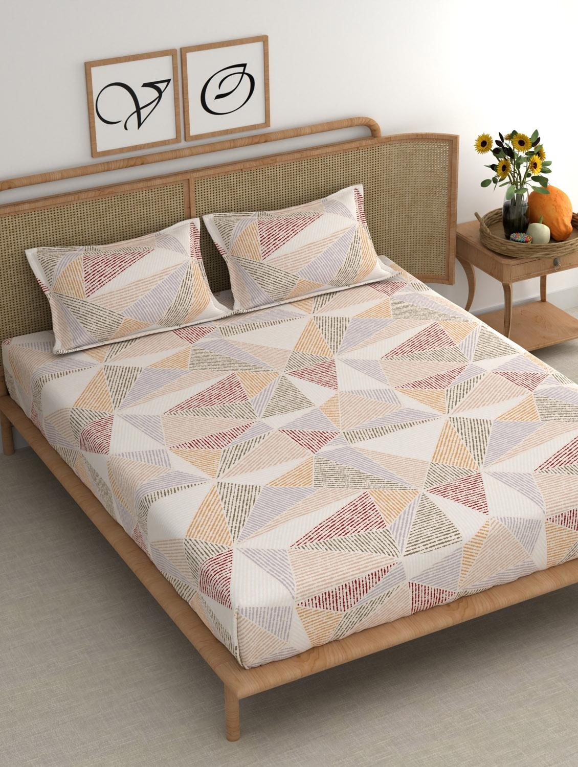 chhavi india 210 tc double king bedsheet - 21482555 -  Zoom Image - 0