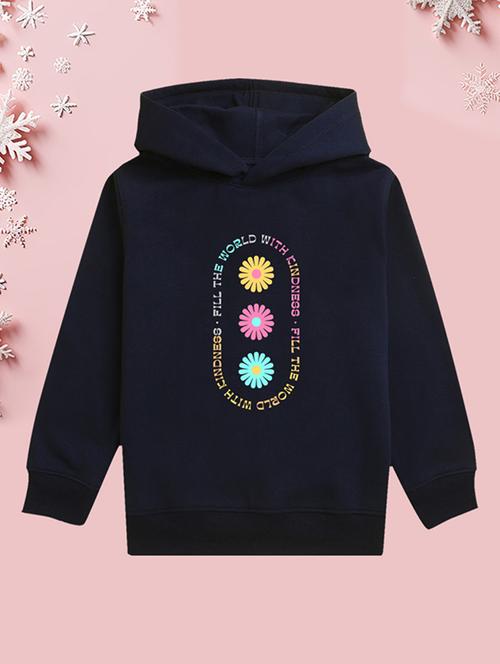 girls hooded neck long sleeves sweatshirts - 21482808 -  Standard Image - 0