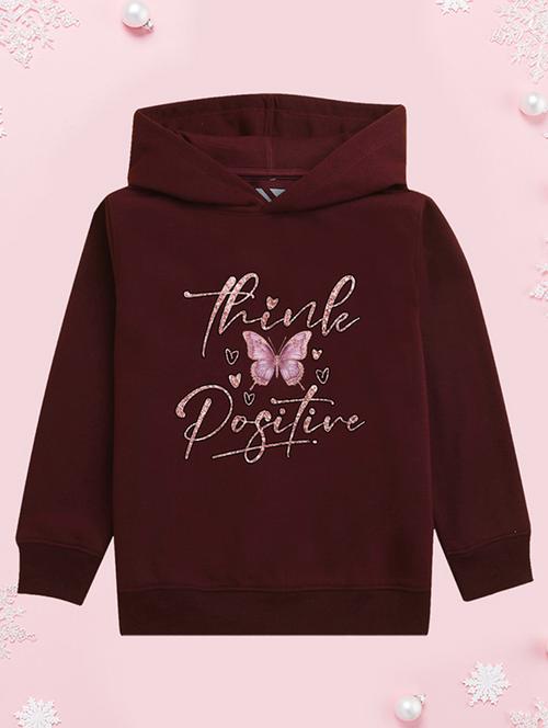 girls hooded neck long sleeves sweatshirts - 21482872 -  Standard Image - 0