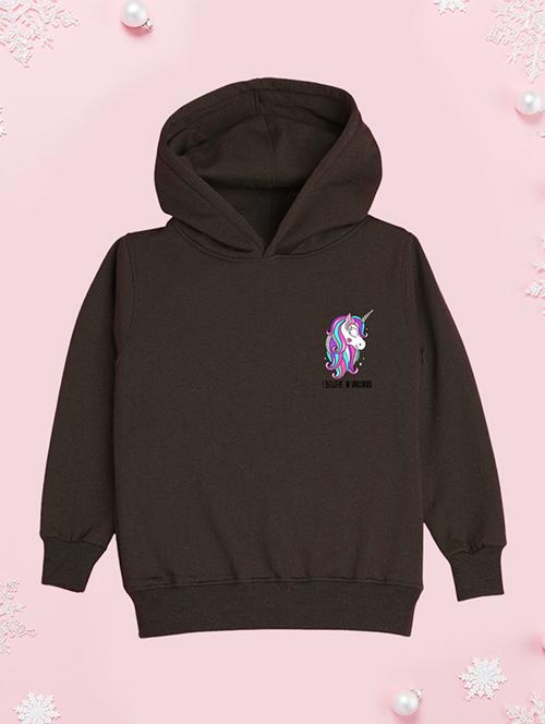 girls hooded neck long sleeves sweatshirts - 21482888 - Standard Image - 0