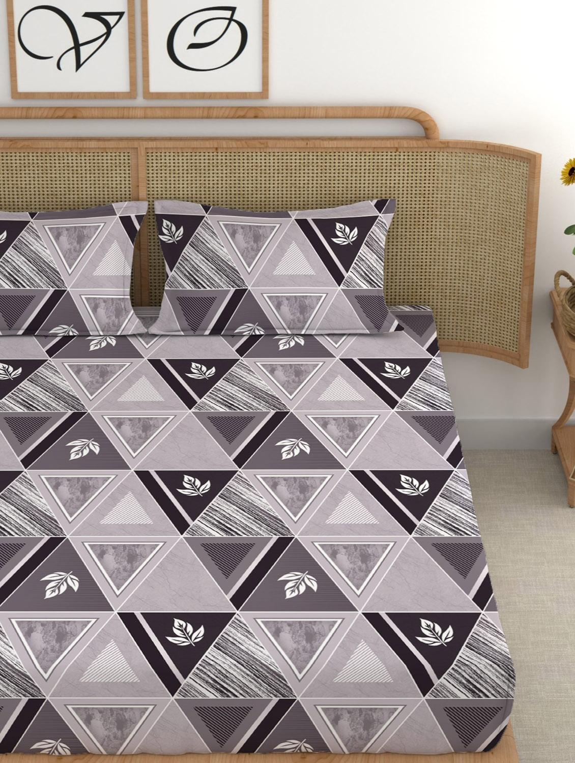 chhavi india 210 tc double king bedsheet - 21483244 - Standard Image - 3