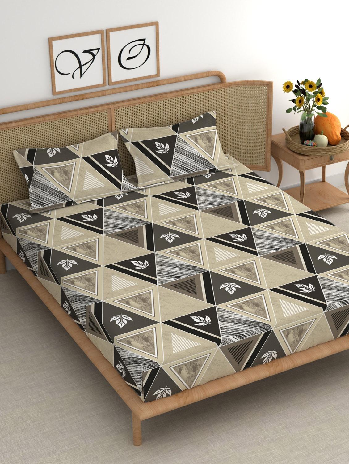 chhavi india 210 tc double king bedsheet