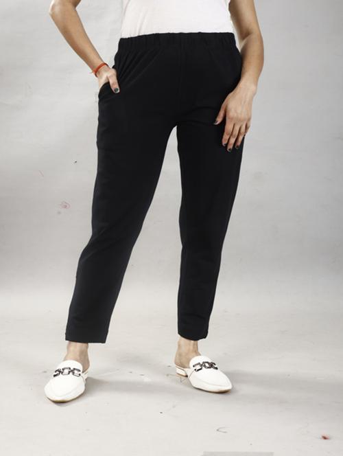 women solids ankle length cigarette pants - 21483435 - Standard Image - 0