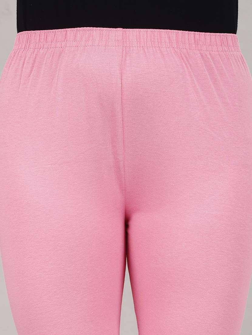 women solid ankle length lycra legging - 21483448 -  Standard Image - 5