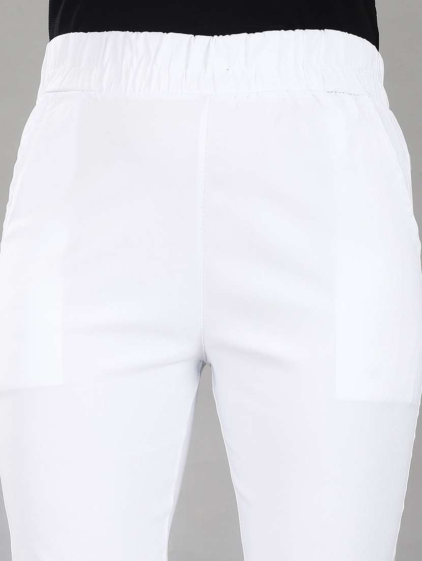 women solid high rise cigarette pant - 21483464 -  Standard Image - 5
