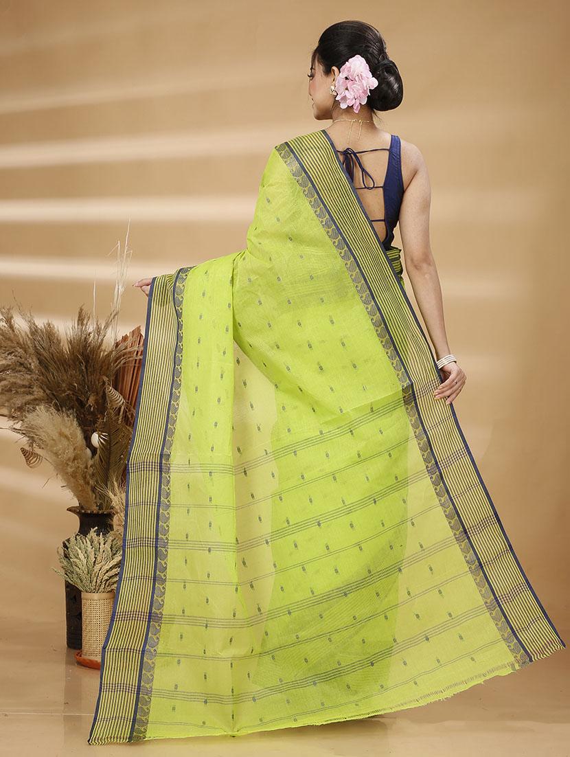women self design tant saree - 21483524 - Standard Image - 3