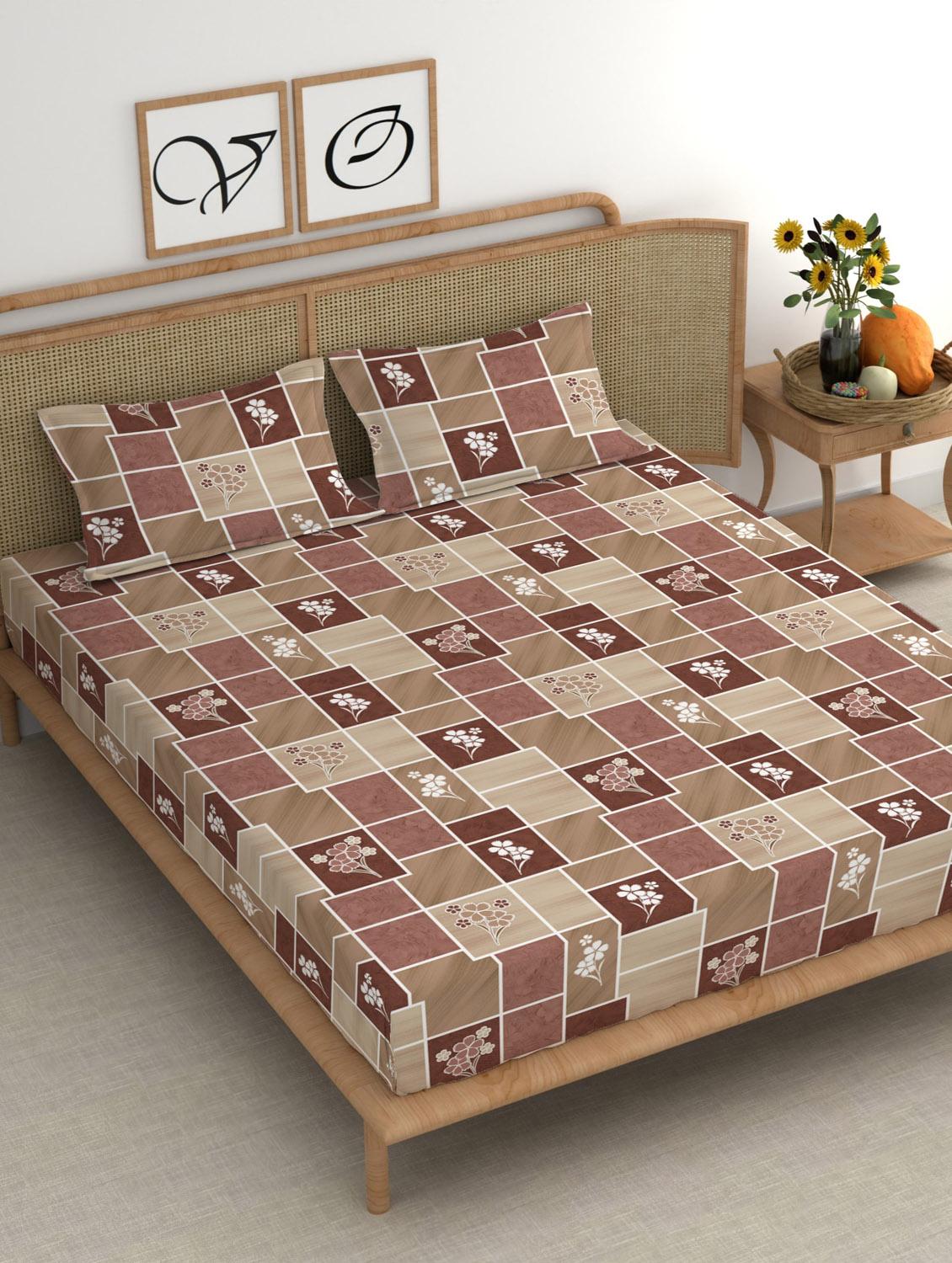 chhavi india 210 tc double king bedsheet - 21484063 - Zoom Image - 0